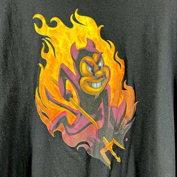 Fanatics Arizona State Sun Devils Mascot Black T-Shirt 0429 - Picture 2 of 7